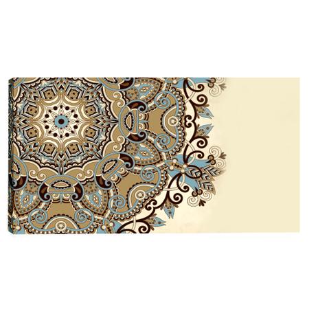 Quadro Mandala Lateral Bege 55x100cm - Uniart é boa?