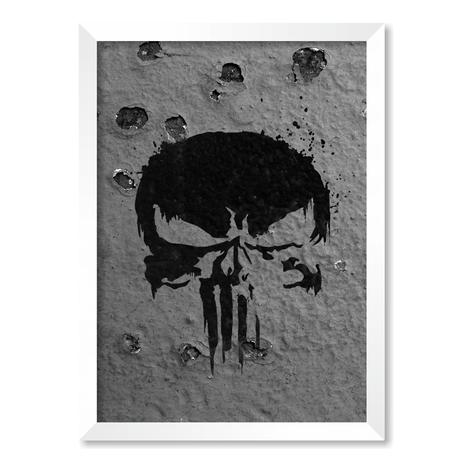 QUADRO O JUSTICEIRO THE PUNISHER - TAMANHO A3 - Moldura Branca Com Acrílico - Pôster no quadro Menor preço em QUADRO O JUSTICEIRO THE PUNISHER - TAMANHO A3 - Moldura Branca Com Acrílico - Pôster no quadro