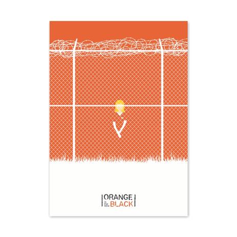 QUADRO ORANGE IS THE NEW BLACK - TAMANHO A2 - Placa Decorativa - MDF - Pôster no quadro Menor preço em QUADRO ORANGE IS THE NEW BLACK - TAMANHO A2 - Placa Decorativa - MDF - Pôster no quadro