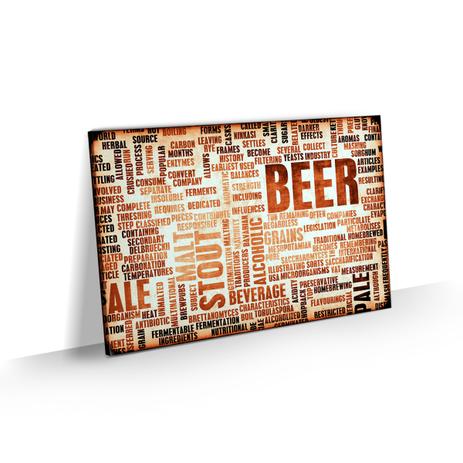 Quadro Para Area Gourmet Cerveja Artesanal Grande Words Churrasqueira Beer 90x60 - Bimper Menor preço em Quadro Para Area Gourmet Cerveja Artesanal Grande Words Churrasqueira Beer 90x60 - Bimper