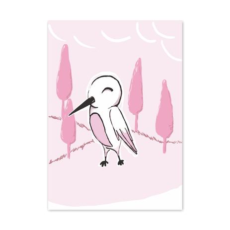 QUADRO PÁSSARO KIDS MAGENTO ROSE - TAMANHO A5 - Placa Decorativa - MDF - Pôster no quadro Menor preço em QUADRO PÁSSARO KIDS MAGENTO ROSE - TAMANHO A5 - Placa Decorativa - MDF - Pôster no quadro