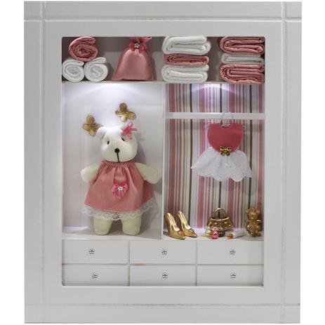 Quadro Porta Maternidade Closet - Listras - Nita baby Menor preço em Quadro Porta Maternidade Closet - Listras - Nita baby
