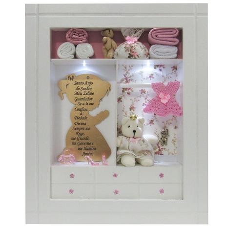 Quadro Porta Maternidade Closet Personalizado - Oração - Nita baby Menor preço em Quadro Porta Maternidade Closet Personalizado - Oração - Nita baby