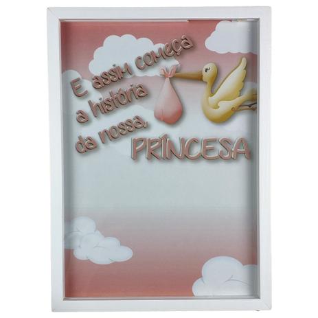 Quadro Porta Recado Mensagens de Recordação Maternidade Recém Nascido 25x35 cm - Artframe - Art frame é boa?