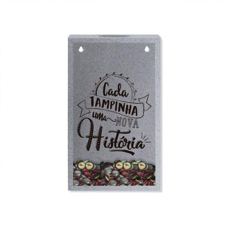 Quadro Porta Tampinhas Cada Tampinha Uma Nova História - Geguton é ruim? Quadro Porta Tampinhas Cada Tampinha Uma Nova História - Geguton é boa?