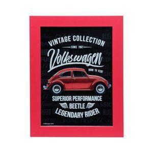 Quadro poster vidro/madeira vw fusca vintage collection fd preto 26x2.2x33.7cm - Urban Menor preço em Quadro poster vidro/madeira vw fusca vintage collection fd preto 26x2.2x33.7cm - Urban
