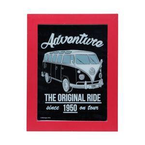 Quadro poster vidro/madeira vw kombi original ride preto 26x2.2x33.7cm - Urban Menor preço em Quadro poster vidro/madeira vw kombi original ride preto 26x2.2x33.7cm - Urban