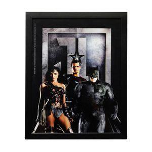 Quadro poster vidro/madeira wb jl movie ww. superman. batman preto 31x2.3x39cm - Urban Menor preço em Quadro poster vidro/madeira wb jl movie ww. superman. batman preto 31x2.3x39cm - Urban
