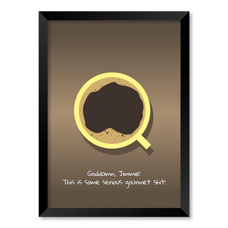 QUADRO PULP FICTION - TAMANHO A2 - Moldura Preta Com Acrílico - Pôster no quadro Menor preço em QUADRO PULP FICTION - TAMANHO A2 - Moldura Preta Com Acrílico - Pôster no quadro