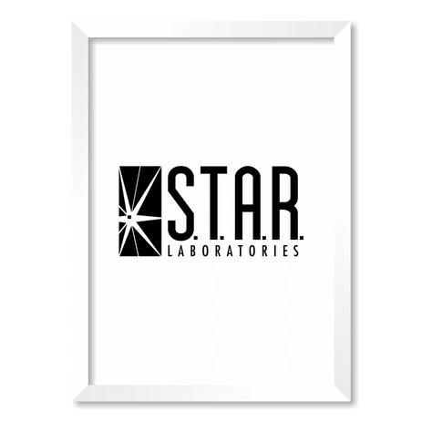 QUADRO STAR LABS - TAMANHO A2 - Moldura Branca Com Acrílico - Pôster no quadro Menor preço em QUADRO STAR LABS - TAMANHO A2 - Moldura Branca Com Acrílico - Pôster no quadro