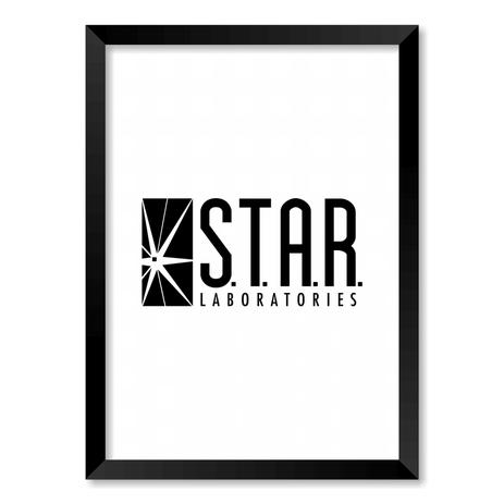 QUADRO STAR LABS - TAMANHO A5 - Moldura Preta Sem Acrílico - Pôster no quadro Menor preço em QUADRO STAR LABS - TAMANHO A5 - Moldura Preta Sem Acrílico - Pôster no quadro