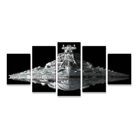 Quadro Star Wars Nave Destroyer Estelar Para Quarto PEQ - Bimper Menor preço em Quadro Star Wars Nave Destroyer Estelar Para Quarto PEQ - Bimper