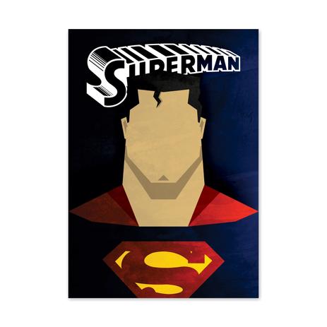 QUADRO SUPERMAN - TAMANHO A2 - Placa Decorativa - MDF - Pôster no quadro Menor preço em QUADRO SUPERMAN - TAMANHO A2 - Placa Decorativa - MDF - Pôster no quadro