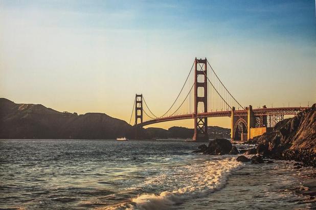 Quadro Tela Decorativa Impressa Ponte Golden Gate 166x115cm - Decore pronto Menor preço em Quadro Tela Decorativa Impressa Ponte Golden Gate 166x115cm - Decore pronto