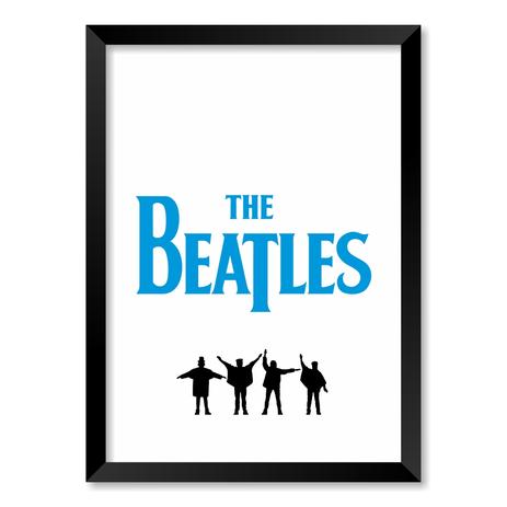 QUADRO THE BEATLES - TAMANHO A3 - Moldura Preta Sem Acrílico - Pôster no quadro Menor preço em QUADRO THE BEATLES - TAMANHO A3 - Moldura Preta Sem Acrílico - Pôster no quadro