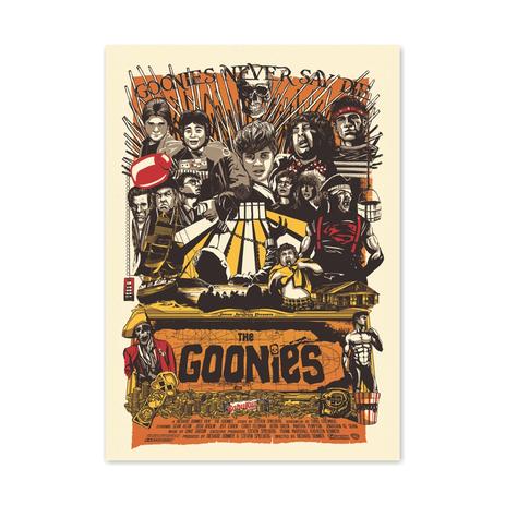 QUADRO THE GOONIES - TAMANHO A2 - Placa Decorativa - MDF - Pôster no quadro Menor preço em QUADRO THE GOONIES - TAMANHO A2 - Placa Decorativa - MDF - Pôster no quadro