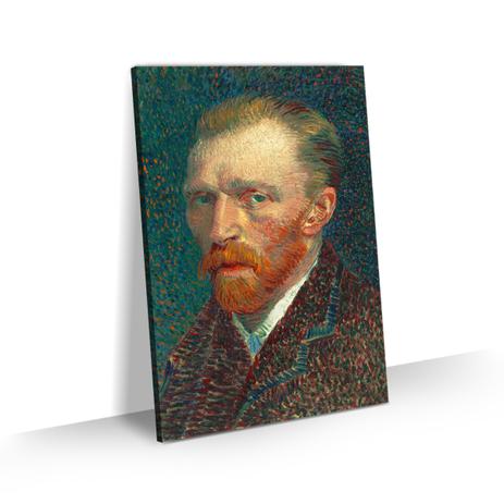 Quadro Van Gogh Grande Autorretrato Sala Quarto 90x60 - Bimper Menor preço em Quadro Van Gogh Grande Autorretrato Sala Quarto 90x60 - Bimper