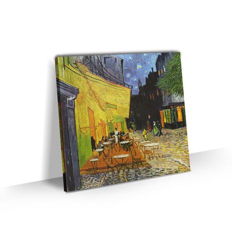 Quadro Van Gogh Grande Terraço do Café Decorativo 70x70 - Bimper Menor preço em Quadro Van Gogh Grande Terraço do Café Decorativo 70x70 - Bimper