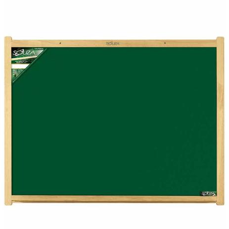 Quadro verde 50x70 moldura madeira 2207 / un / souza Menor preço em Quadro verde 50x70 moldura madeira 2207 / un / souza
