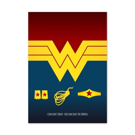 QUADRO WONDER WOMAN - TAMANHO A4 - Placa Decorativa - MDF - Pôster no quadro Menor preço em QUADRO WONDER WOMAN - TAMANHO A4 - Placa Decorativa - MDF - Pôster no quadro