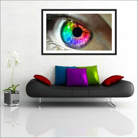 Quadros Decorativos Olhos Visão Salas Consultórios Médicos Com Moldura T03 - Vital Menor preço em Quadros Decorativos Olhos Visão Salas Consultórios Médicos Com Moldura T03 - Vital