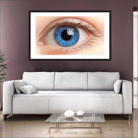 Quadros Decorativos Olhos Visão Salas Consultórios Médicos Com Moldura T04 - Vital Menor preço em Quadros Decorativos Olhos Visão Salas Consultórios Médicos Com Moldura T04 - Vital