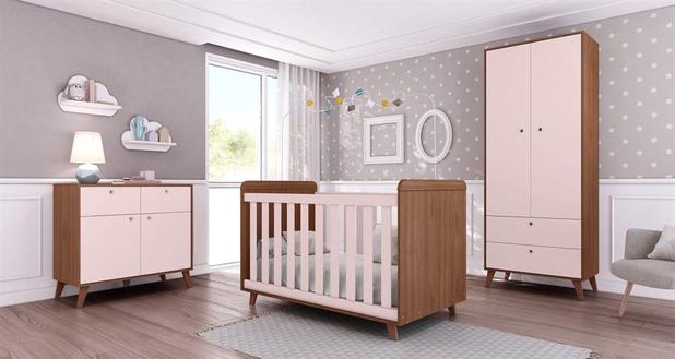 Quarto Completo Retro 100 MDF Carvalho Rosa Multimoveis é boa?