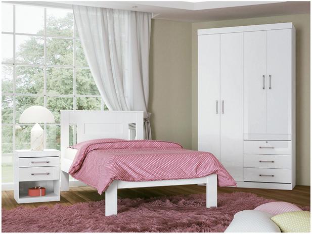 Quarto Completo Solteiro Santos Andirá - Plus Menor preço em Quarto Completo Solteiro Santos Andirá - Plus