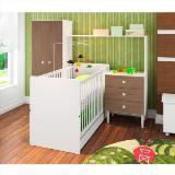 Quarto de Bebê Compacto Berço Mini Cama Roupeiro e Cômoda Montana - Art in móveis Menor preço em Quarto de Bebê Compacto Berço Mini Cama Roupeiro e Cômoda Montana - Art in móveis