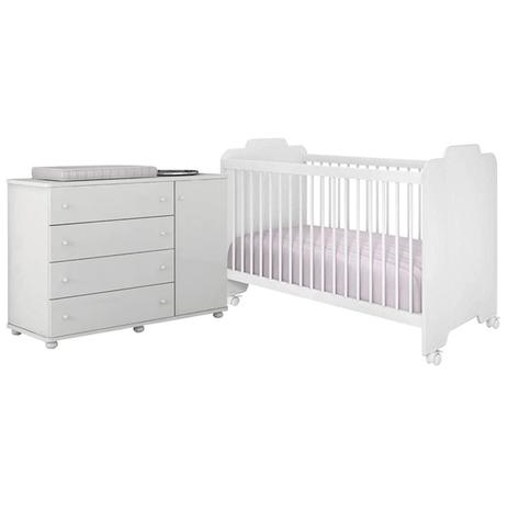 Quarto Infantil com Cômoda Lorena e Berço Ternura Branco - Phoenix Baby/Peternella Móveis é ruim? Quarto Infantil com Cômoda Lorena e Berço Ternura Branco - Phoenix Baby/Peternella Móveis é boa?
