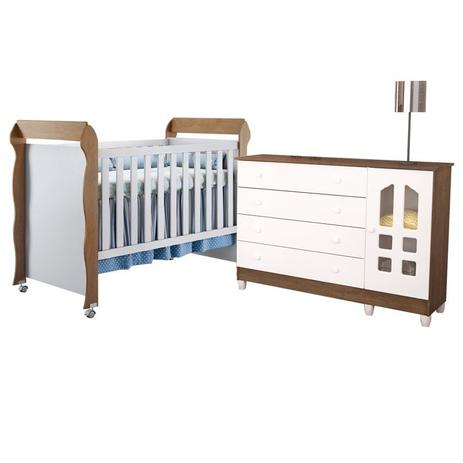 Quarto Infantil com Cômoda Selena Gran e Berço Mini Cama Mirelle Branco Fosco/Amad - Carolina Móveis - Carolina moveis Menor preço em Quarto Infantil com Cômoda Selena Gran e Berço Mini Cama Mirelle Branco Fosco/Amad - Carolina Móveis - Carolina moveis