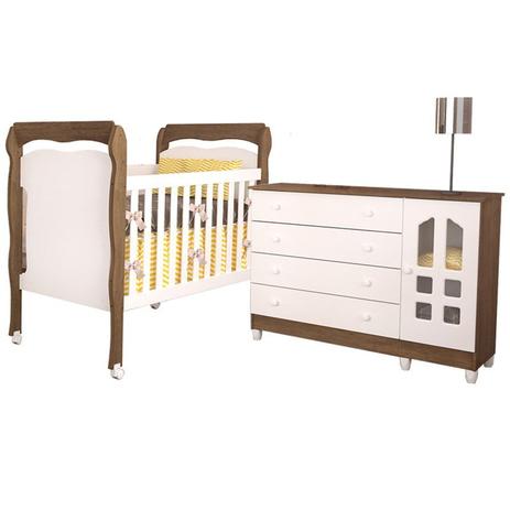 Quarto Infantil com Cômoda Selena Gran e Berço Mini Cama Nanda Branco Fosco/Amad - Carolina Móveis - Carolina moveis é boa?