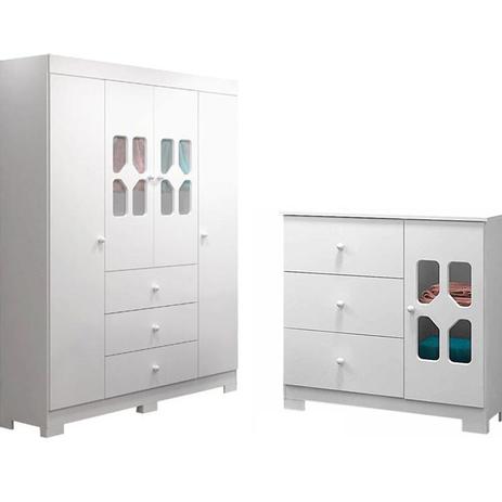 Quarto Infantil com Guarda Roupas New Cristal e Cômoda New Cristal 3 Gavetas 1 Porta - Moveis Canaã é boa?