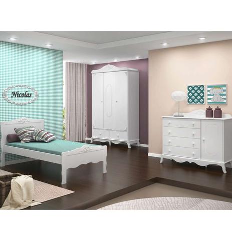 Quarto Infantil Completo Canaã Realeza com Cômoda Realeza 1 Porta e Cama de Solteiro - Móveis canaã Menor preço em Quarto Infantil Completo Canaã Realeza com Cômoda Realeza 1 Porta e Cama de Solteiro - Móveis canaã
