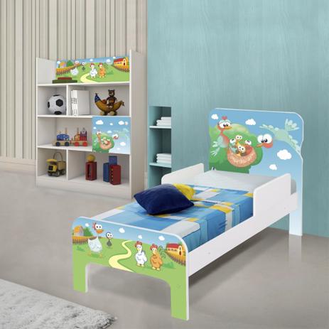 Quarto Infantil Completo com Estante e Cama Fazendinha - Casah é boa?