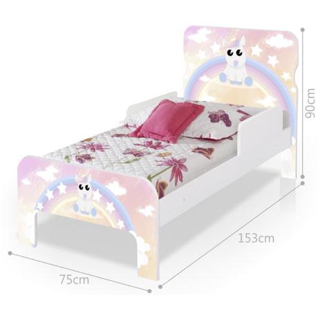 Quarto Infantil Completo com Estante e Cama Unicórnio Baby - Casah Menor preço em Quarto Infantil Completo com Estante e Cama Unicórnio Baby - Casah