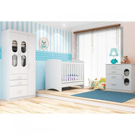 Quarto Infantil Completo com Guarda Roupas 3 Portas, Comoda e Berço Multifuncional Rodial Moveis Rodial é boa?