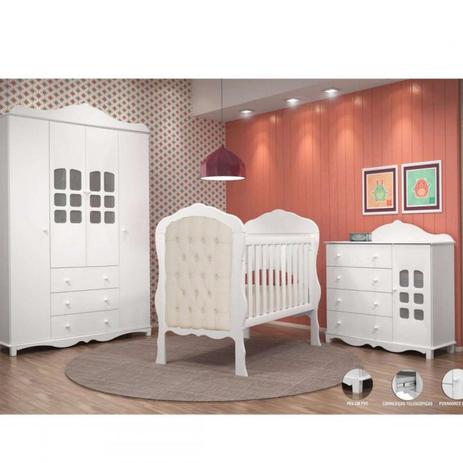 Quarto Infantil Completo Imperial 4 Portas com 2 Captonês- Moveis Canaã Menor preço em Quarto Infantil Completo Imperial 4 Portas com 2 Captonês- Moveis Canaã