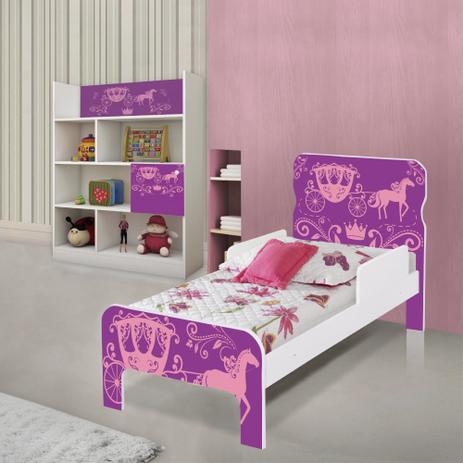 Quarto Infantil Estante e Cama Carruagem Princesa - Casah é boa?