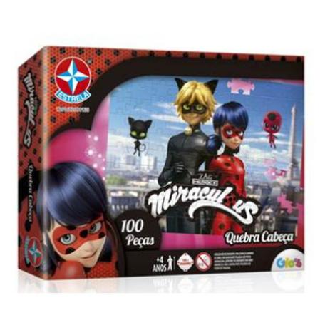 Quebra-Cabeça 100 Peças Miraculous Estrela é boa?