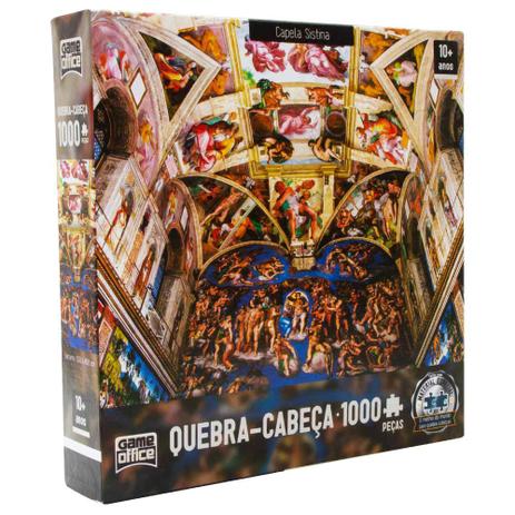 Quebra-Cabeça - 1000 Peças - Capela Sistina - Toyster é boa?