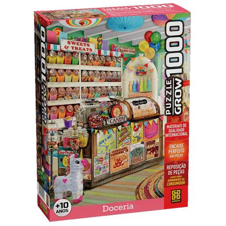 Quebra Cabeça 1000 peças Doceria - Grow - 18464 é boa?