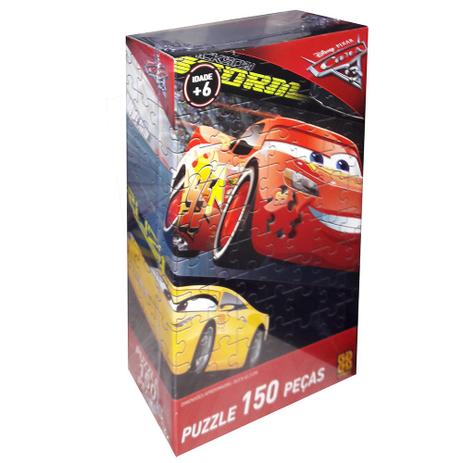 Quebra Cabeça 150 Peças Puzzle Carros 3 Disney Grow Menor preço em Quebra Cabeça 150 Peças Puzzle Carros 3 Disney Grow
