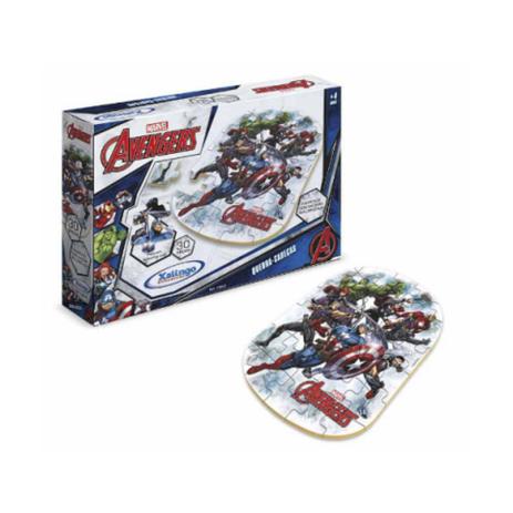 Quebra-Cabeça 30 Peças Avengers Xalingo Menor preço em Quebra-Cabeça 30 Peças Avengers Xalingo