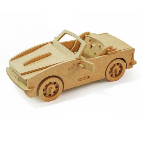 Quebra-Cabeça 3d Carro Conversível Dinobrinque Brinquedo de Madeira Menor preço em Quebra-Cabeça 3d Carro Conversível Dinobrinque Brinquedo de Madeira