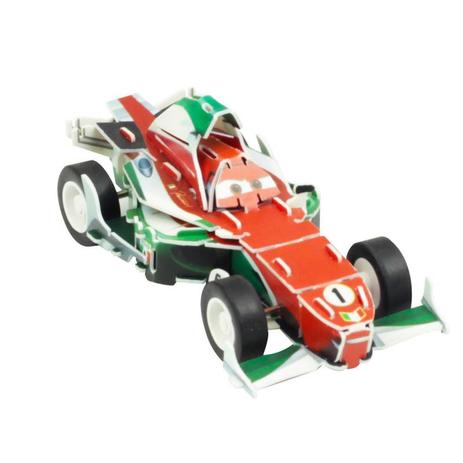 Quebra-Cabeça 3D Disney Carros Francesco - DTC 3806 Menor preço em Quebra-Cabeça 3D Disney Carros Francesco - DTC 3806