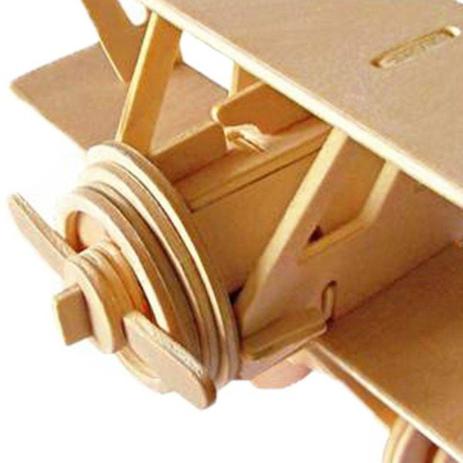 Quebra Cabeça 3D - Transportes - Avião Vintage - 31 pçs - Wamboo Menor preço em Quebra Cabeça 3D - Transportes - Avião Vintage - 31 pçs - Wamboo