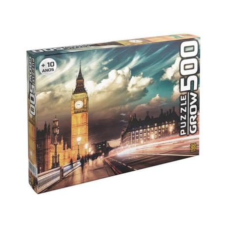 Quebra cabeça 500 pç londres - grow 3456 é boa?