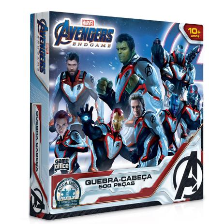 Quebra-cabeça 500 peças - Os Vingadores Ultimato - Toyster Menor preço em Quebra-cabeça 500 peças - Os Vingadores Ultimato - Toyster