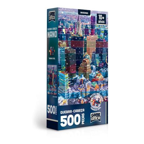 Quebra Cabeça 500 Peças Quatro Estações Inverno Toyster é boa?